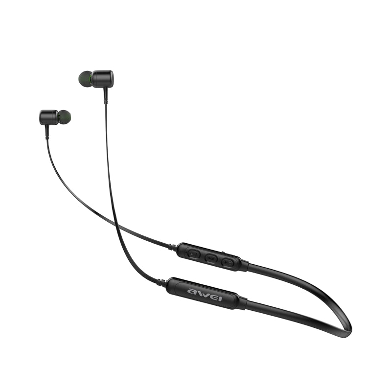 Awei G30BL Auricolare stereo sportivo Bluetooth senza fili montato sul collo