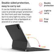 Custodia in pelle con tastiera per iPad 10th Gen