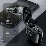 Awei T28P Bluetooth V5.0 TWS Ture Wireless Sport Auricolare con display a LED con custodia di ricarica
