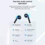 Awei T28P Bluetooth V5.0 TWS Ture Wireless Sport Auricolare con display a LED con custodia di ricarica