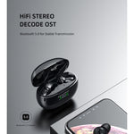 Awei T15P Bluetooth V5.0 TWS Ture Auricolare sportivo wireless con display a LED con custodia di ricarica, T15P