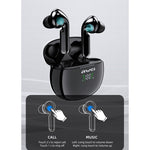Awei T15P Bluetooth V5.0 TWS Ture Auricolare sportivo wireless con display a LED con custodia di ricarica, T15P
