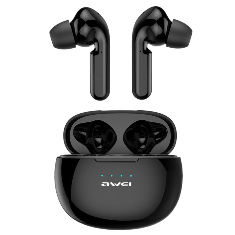Awei T15 TWS Bluetooth V5.0 Ture Auricolare sportivo wireless con custodia di ricarica, T15