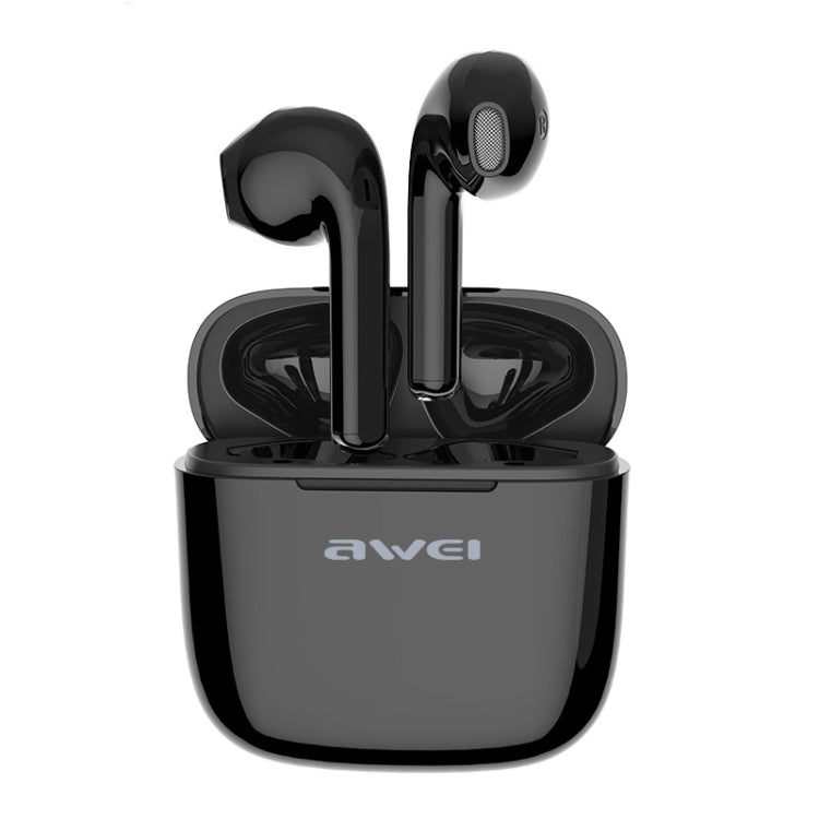 Awei T26 TWS Bluetooth V5.0 Ture Auricolare sportivo wireless con custodia di ricarica, T26 Pro