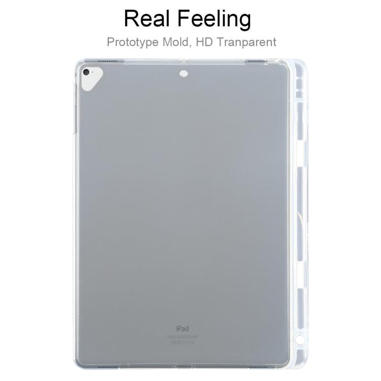 Per iPad Air / Air 2 Custodia protettiva trasparente antiurto da 3 mm con slot per penna, For iPad Air / Air 2