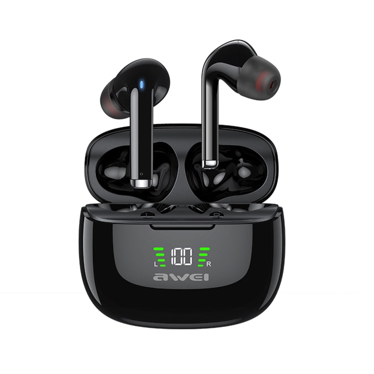 Awei TA8 Bluetooth 5.2 ANC Auricolare Bluetooth wireless con riduzione attiva del rumore, TA8