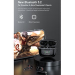 Awei TA8 Bluetooth 5.2 ANC Auricolare Bluetooth wireless con riduzione attiva del rumore, TA8
