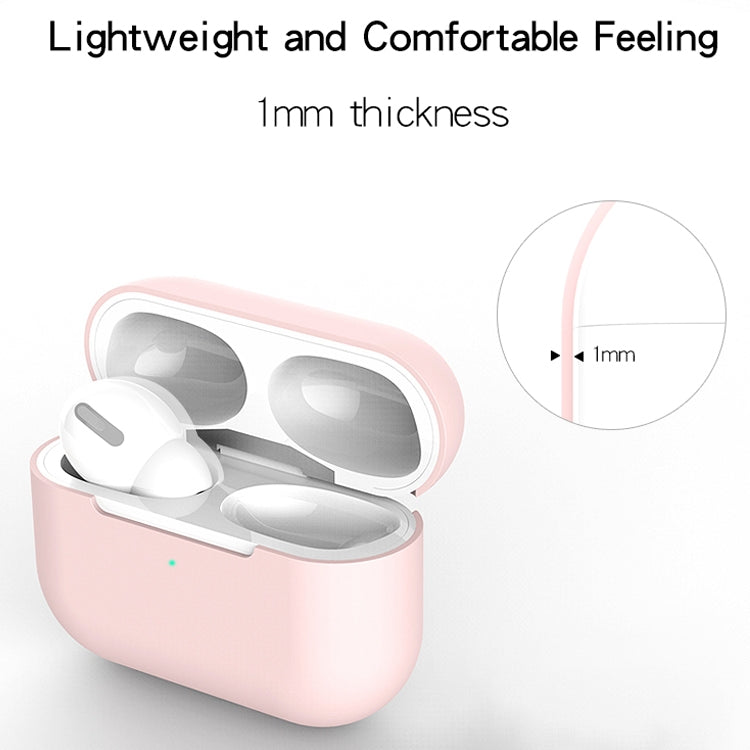 Custodia in silicone per AirPods Pro con cinghia anti-smarrimento