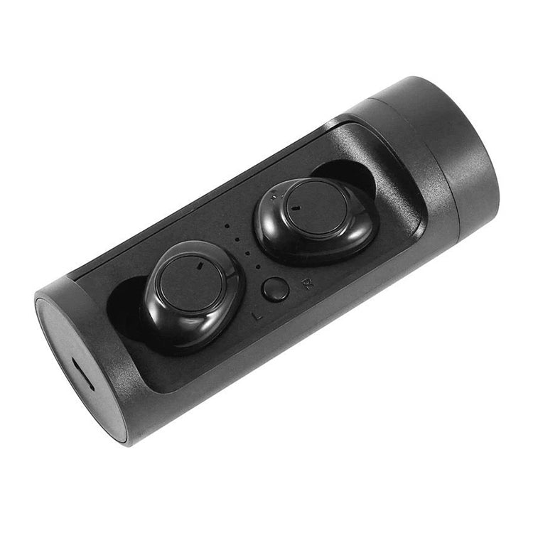 L'auricolare Bluetooth wireless a due orecchie DT-15 supporta la ricarica magnetica touch e intelligente e l'accoppiamento automatico all'accensione