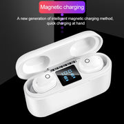 Auricolari Bluetooth DT-18 con ricarica magnetica