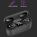 Auricolari Bluetooth DT-18 con ricarica magnetica