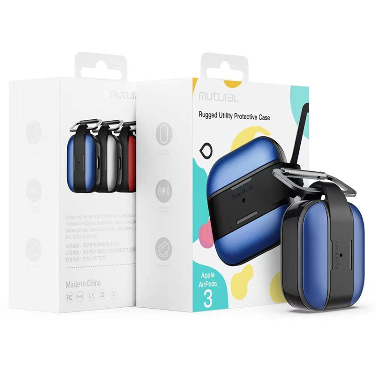 Custodia protettiva Mutural per AirPods 3 con gancio