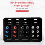 Auricolari TRN in memory foam e silicone