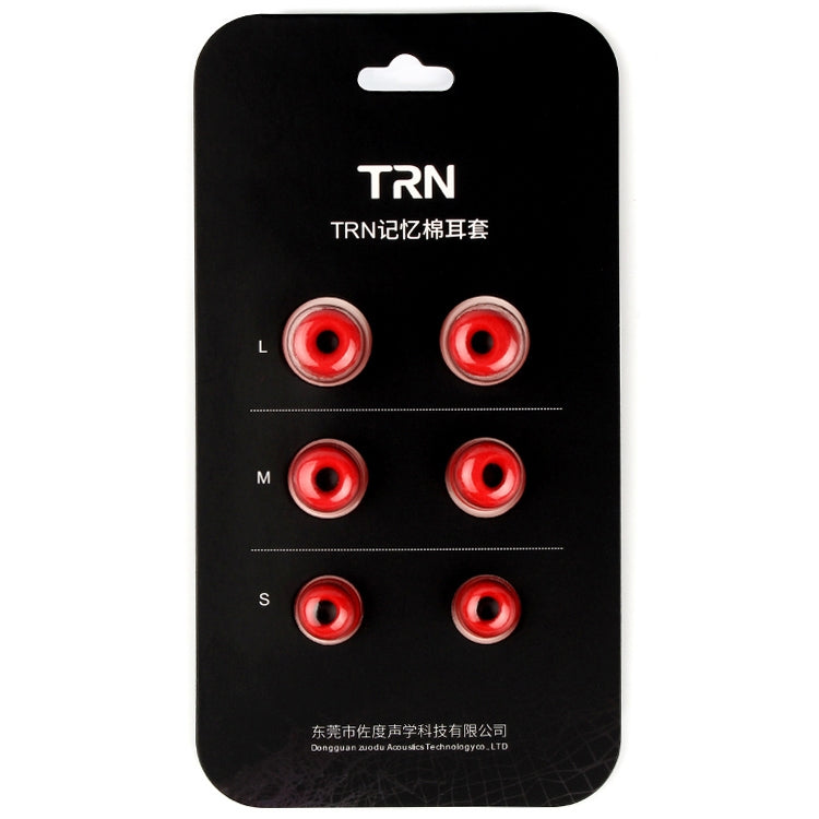 Auricolari TRN in memory foam e silicone