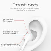 Auricolare cablato per iPhone 1,2 m