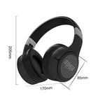 Auricolare musicale stereo Bluetooth con fascia pieghevole ZEALOT B28 con display
