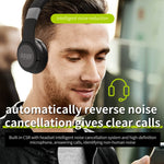 Auricolare musicale stereo Bluetooth con fascia pieghevole ZEALOT B28 con display