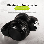Auricolare musicale stereo Bluetooth con fascia pieghevole ZEALOT B28 con display