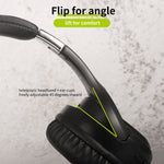 Auricolare musicale stereo Bluetooth con fascia pieghevole ZEALOT B28 con display