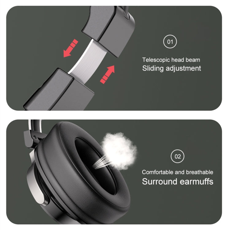 Awei A710BL Auricolare wireless Bluetooth pieghevole ANC con cancellazione del rumore, A710BL