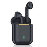Auricolare Bluetooth binaurale wireless J18 Bluetooth 5.0 TWS con scatola di ricarica, J18 (Green), J18 (Rose Gold), J18 (White), J18 (Black)