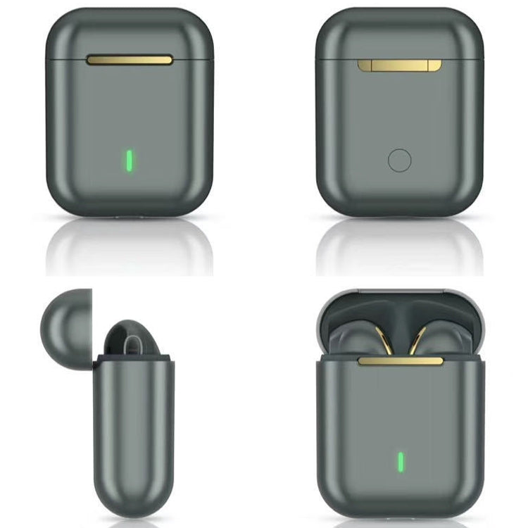 Auricolare Bluetooth binaurale wireless J18 Bluetooth 5.0 TWS con scatola di ricarica, J18 (Green), J18 (Rose Gold), J18 (White), J18 (Black)