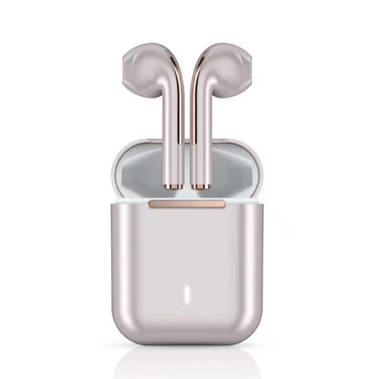 Auricolare Bluetooth binaurale wireless J18 Bluetooth 5.0 TWS con scatola di ricarica, J18 (Green), J18 (Rose Gold), J18 (White), J18 (Black)
