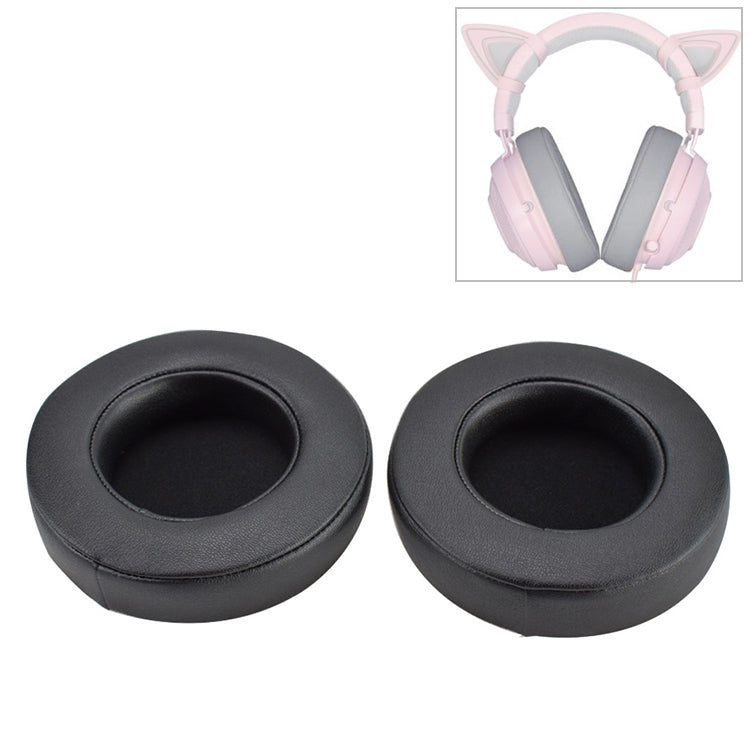 2 pezzi per Razer Kraken 7.1 V2 Pro cuffia cuscino spugna copertura in gel paraorecchie cuscinetti di ricambio, For Razer Kraken 7.1 V2 Pro(Gel)