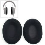 2 PCS Per Kingston KHX-HSCP / HyperX Cloud II Cuscino Per Cuffie Flanella Nera Netto Spugna Copertura Paraorecchie Cuffie di Ricambio, For Kingston KHX-HSCP HyperX Cloud II(Flannel Black)