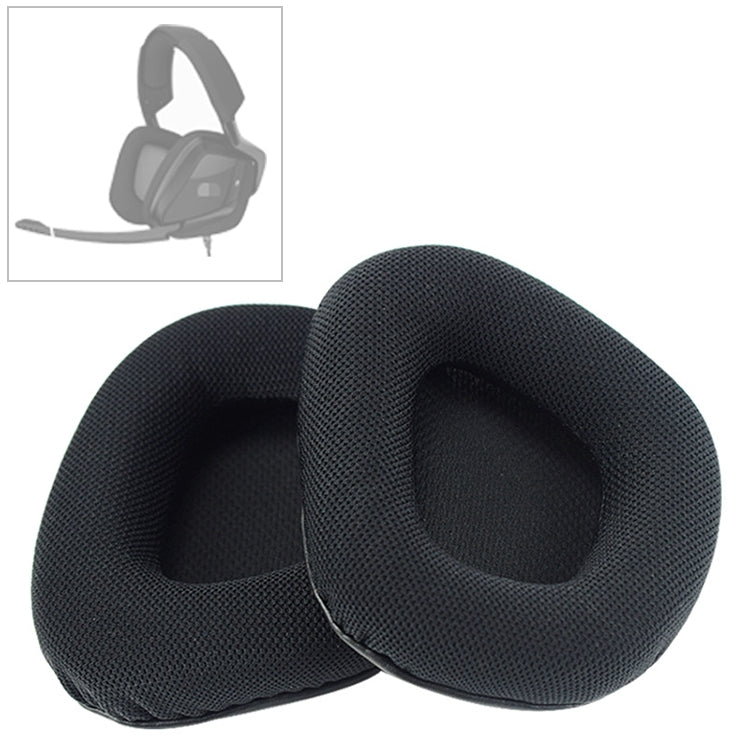 2 paia per Corsair Void RGB Pro cuffie cuscino copertura in tessuto a rete paraorecchie cuscinetti di ricambio, For Corsair Void RGB Pro