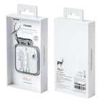 Auricolare cablato stereo 8 pin per dispositivi Apple