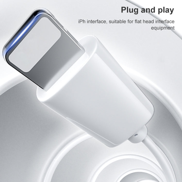 Auricolare cablato stereo 8 pin per dispositivi Apple
