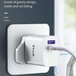 Caricatore IVON AD52 18W USB-C Ricarica Rapida