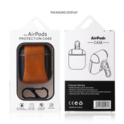 Custodia protettiva in pelle per AirPods 1/2