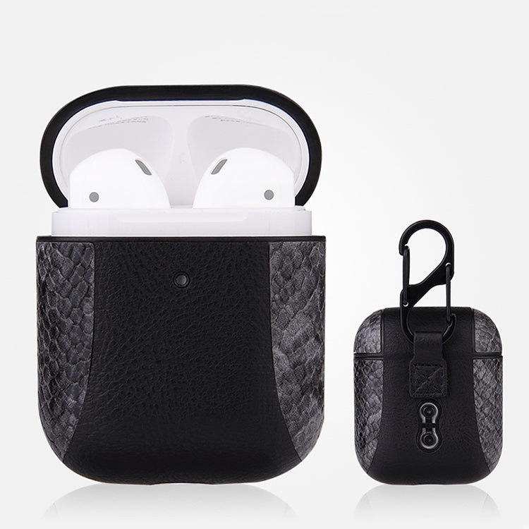 Custodia in pelle ribaltabile per AirPods 1 e 2