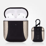 Custodia in pelle ribaltabile per AirPods 1 e 2