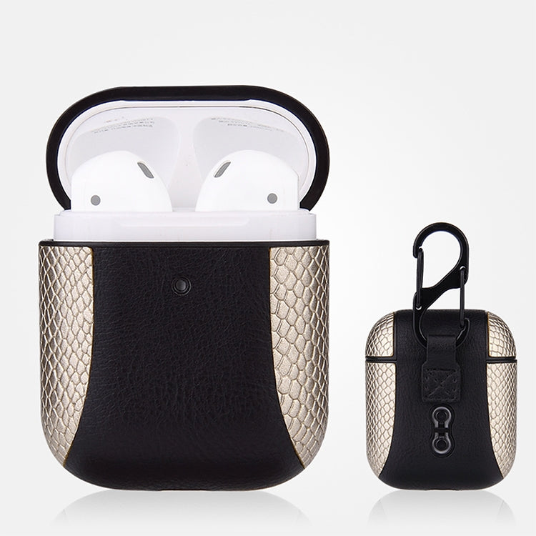 Custodia in pelle ribaltabile per AirPods 1 e 2