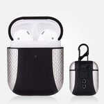 Custodia in pelle ribaltabile per AirPods 1 e 2