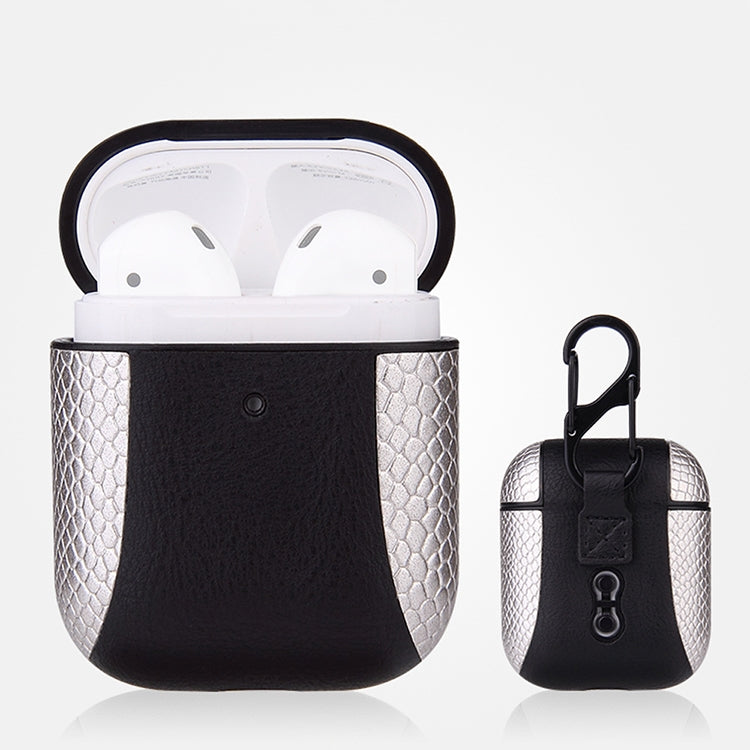 Custodia in pelle ribaltabile per AirPods 1 e 2