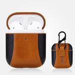 Custodia in pelle ribaltabile per AirPods 1 e 2
