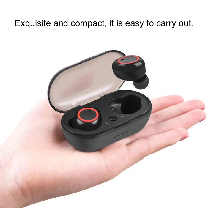 Auricolare Bluetooth stereo wireless BTH-K08 TWS V5.0 con custodia di ricarica