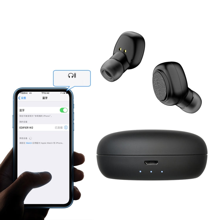 Auricolare Bluetooth YH-03 TWS V5.0 con custodia ricarica