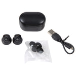 Auricolare Bluetooth A6 con ricarica Black