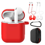 Custodia protettiva in silicone per AirPods 1 e 2