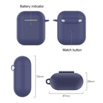 Custodia protettiva in silicone per AirPods 1 e 2
