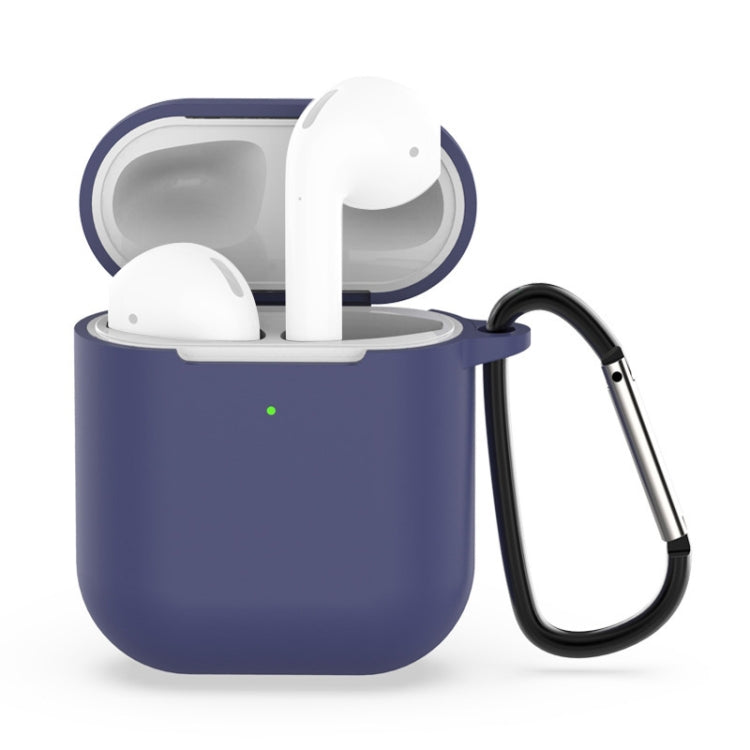 Custodia protettiva in silicone antiurto per auricolari wireless per Apple AirPods 1 / 2