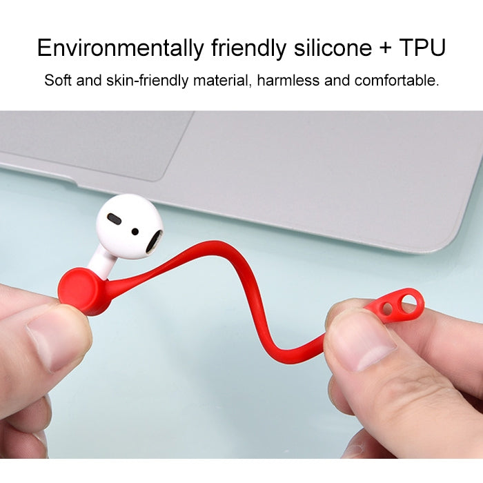 Cuffie wireless con cordino per AirPods 1/2