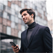 Cuffie wireless con cordino per AirPods 1/2