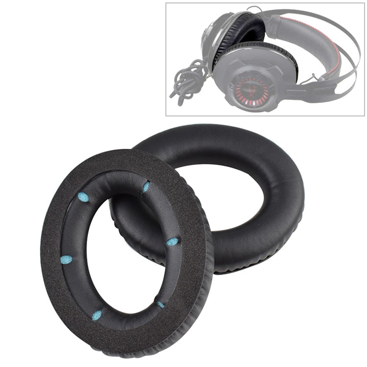 2 pezzi per Kingston Hyper X Cloud Revolver S paraorecchie con copertura protettiva per auricolari in morbida spugna
