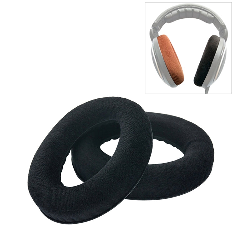 2 pezzi per Sennheiser HD515 / HD555 / HD595 / HD598 / HD558 / PC360 Flanella Auricolare Fodera per cuscino Paraorecchie Cuscinetti di ricambio con regolazione del tono in cotone